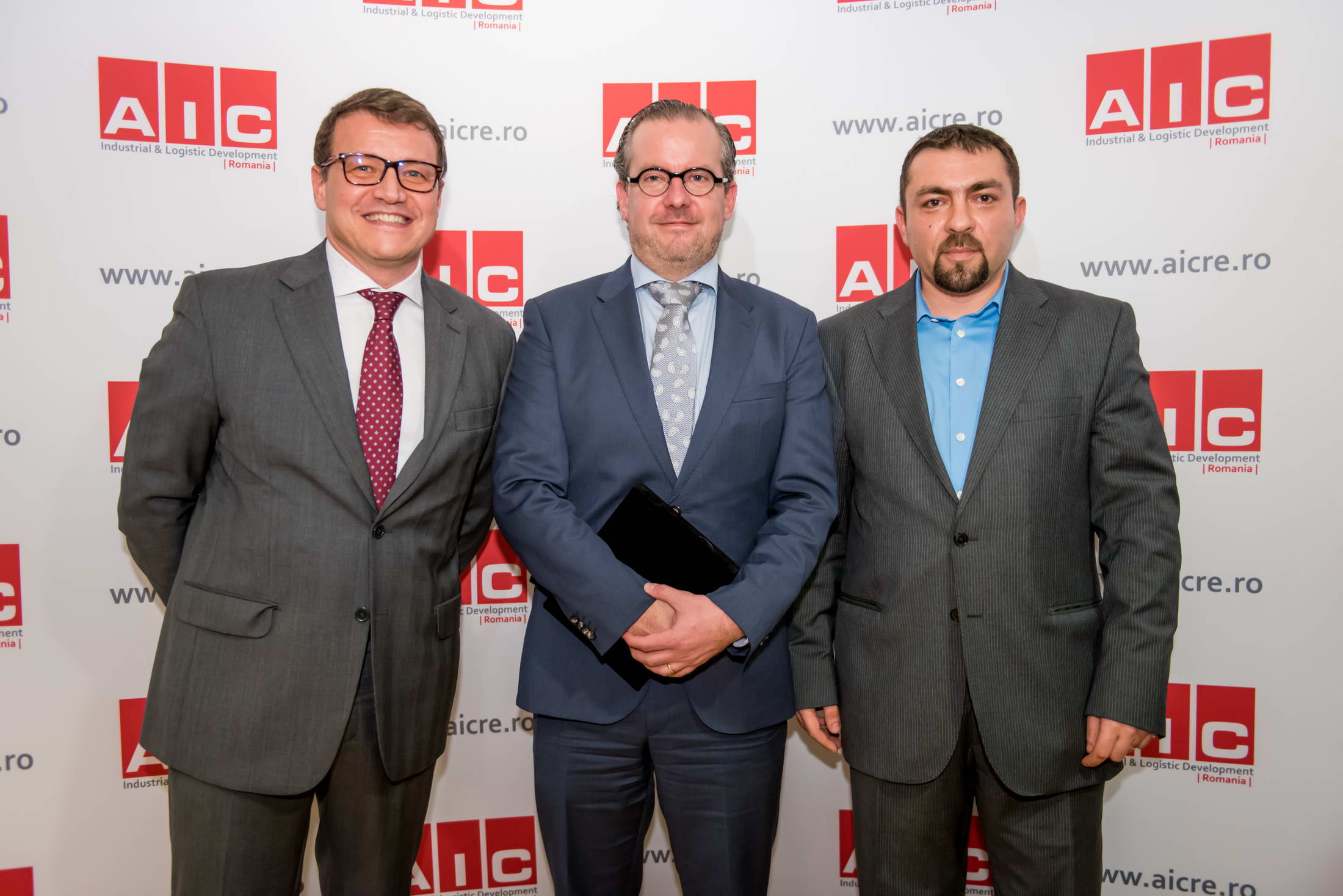 Stefano Albarosa - CEO AIC, Kristof Haentjens - Vabeld si Paul Copil - director operatiuni Fashion Days