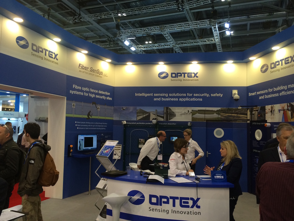 OPTEX Stand IFSEC 2
