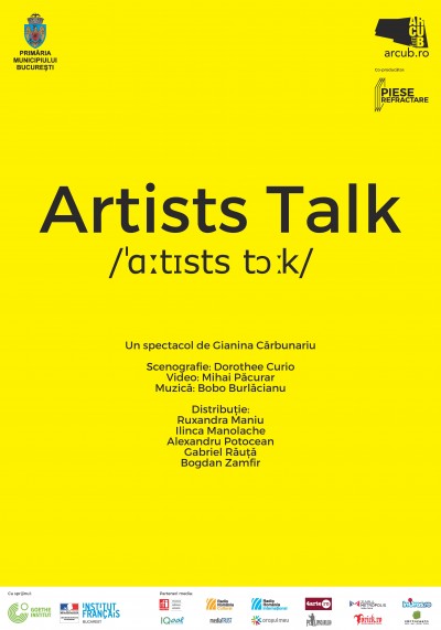 Artists Talk Poster