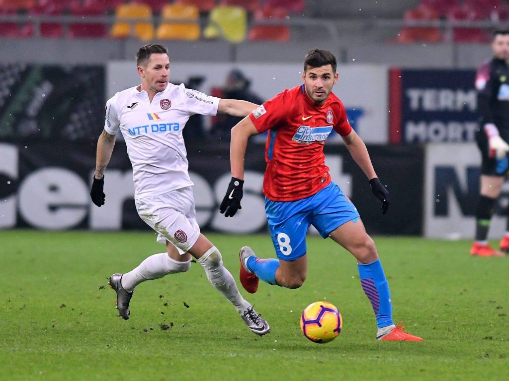 CFR Cluj câștigă derbiul cu FCSB. Final de an cu scandal ...